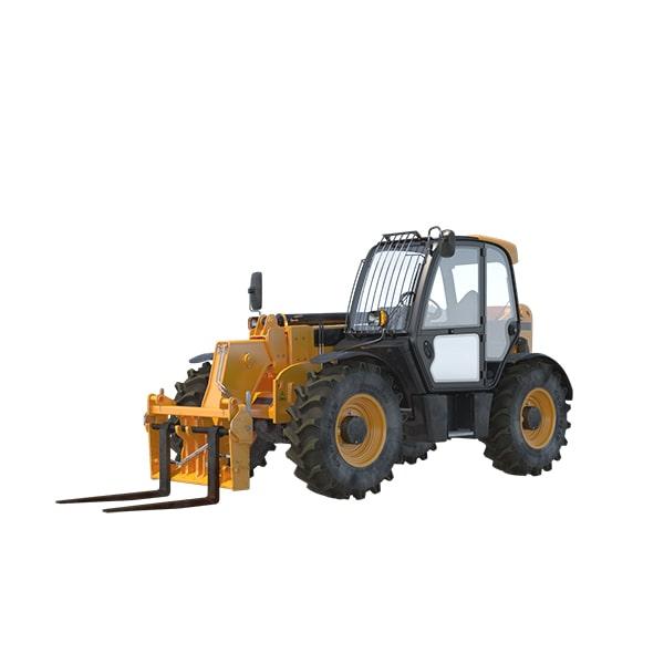 telehandlers can normally lift anywhere from 5,500 to 12,000 pounds